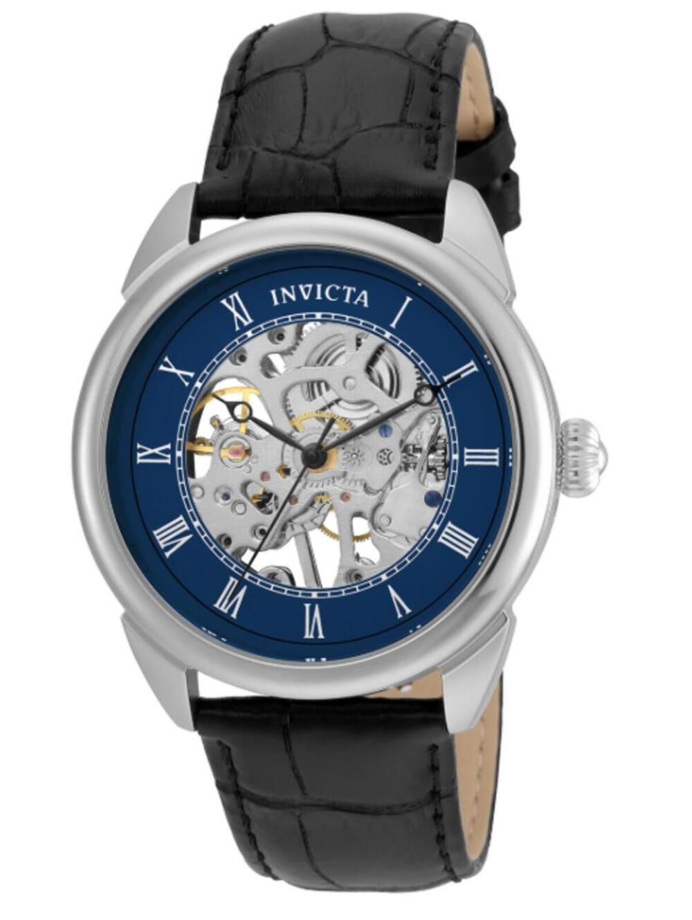 Invicta Specialty Mechanical Men's Watch w/ Skeleton Dial - 42mm, Black (23534)